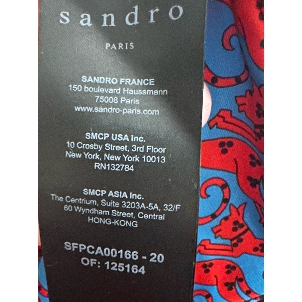 Sandro Paris Catene Knitted Lined Cardigan - Sz 1 (Small) - Picture 3 of 9